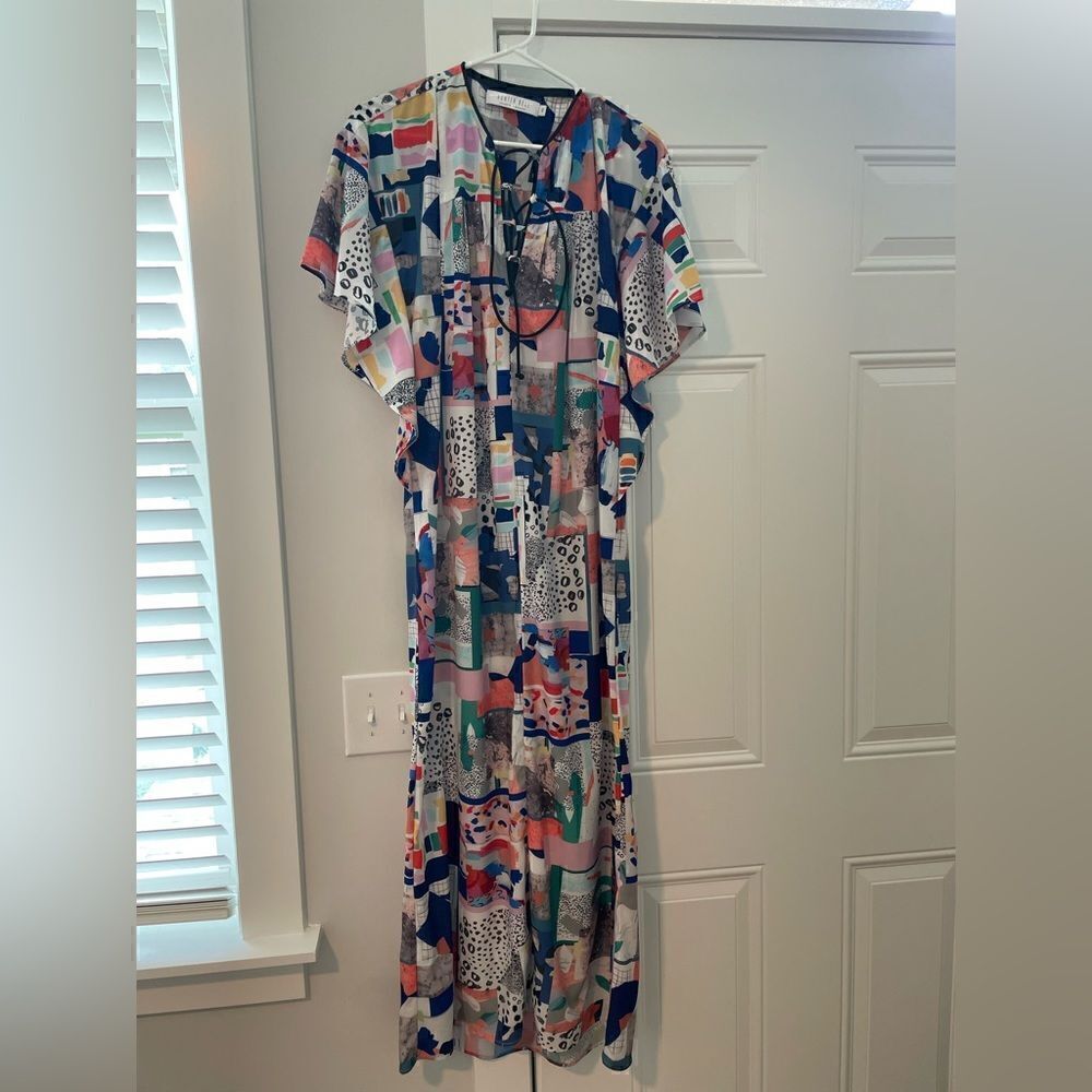 NWT Hunter Bell Patchwork Maxi Dress